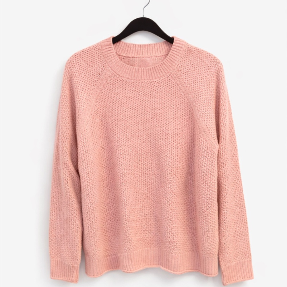 Sonoma Soft Blush Crew Neck Sweater
